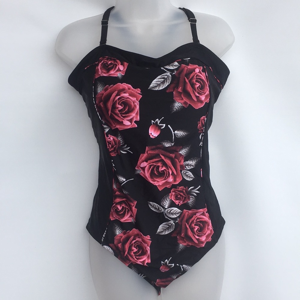 Pink Roses🌷🌷🌷🌷🌷 Swimsuit - Picture 3 of 9